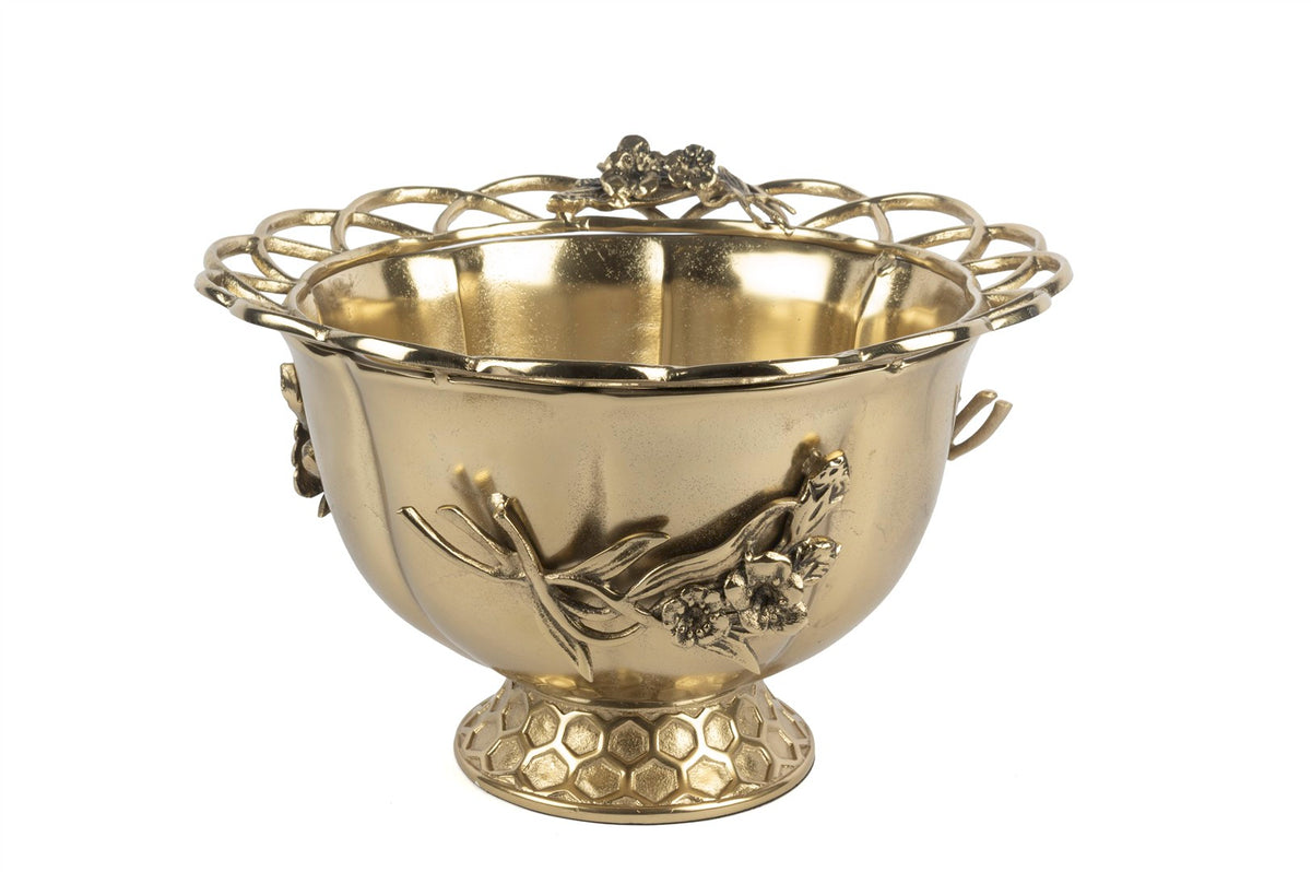 Mikasa Moor Antik Golden Flora Dekoratif Kase 37x25cm