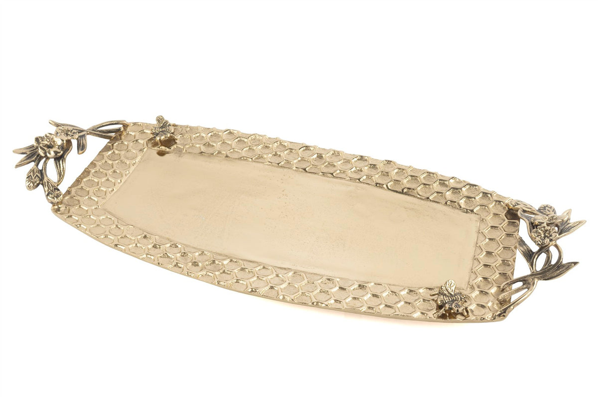 Mikasa Moor Antik Golden Flora Tepsi 63x26x8cm