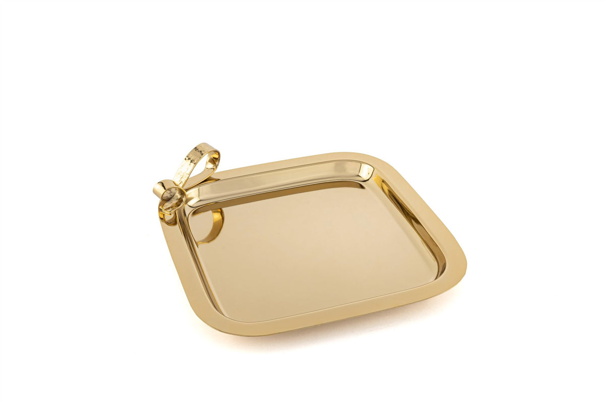Mikasa Moor Gold Kare Tepsi 24x6cm