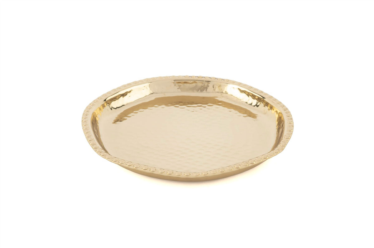 Mikasa Moor Gold Dövme Yuvarlak Tepsi 28cm