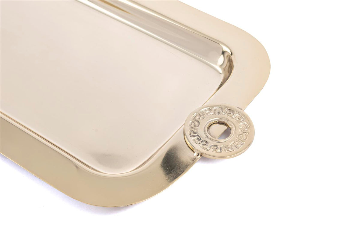 Mikasa Moor Apollyon Gold Metal Dik Kare Tepsi 60x21cm