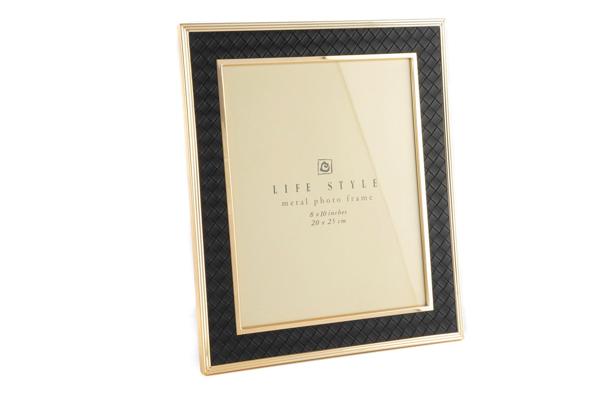 Mikasa Moor Siyah Gold Deri Çerçeve 20x25cm