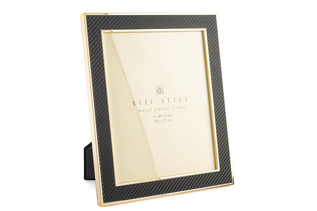 Mikasa Moor Gold Kenarlı Siyah Kumaş Çerçeve 20x25cm