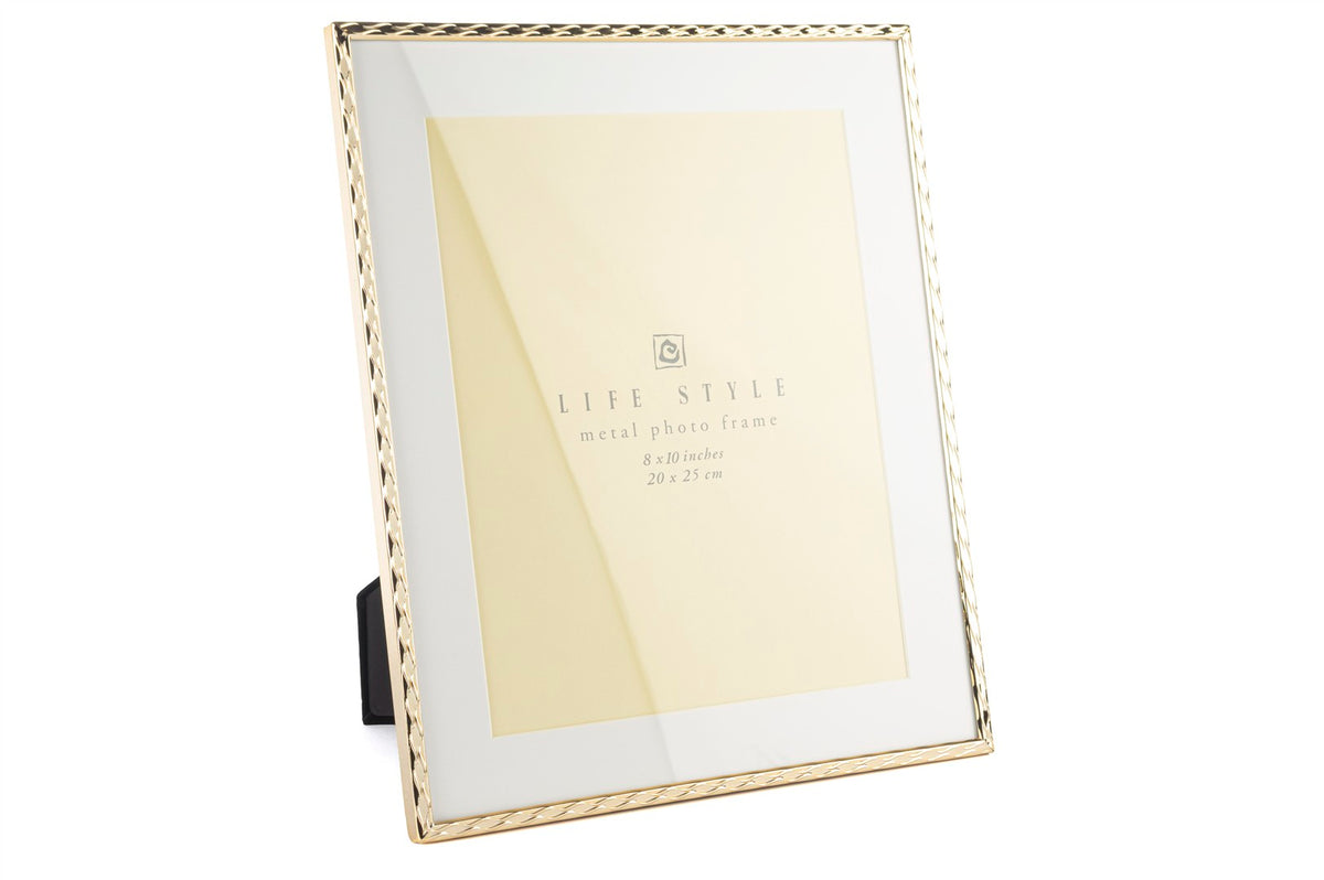 Mikasa Moor Gold Metal Dalgalı Çerçeve 20x25cm