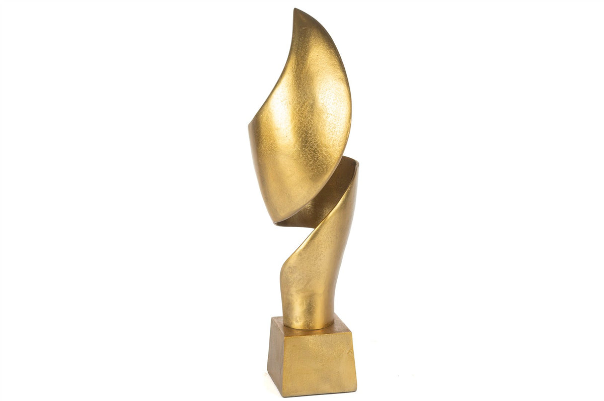 Mikasa Moor Gold Spiral Heykel 16x52cm