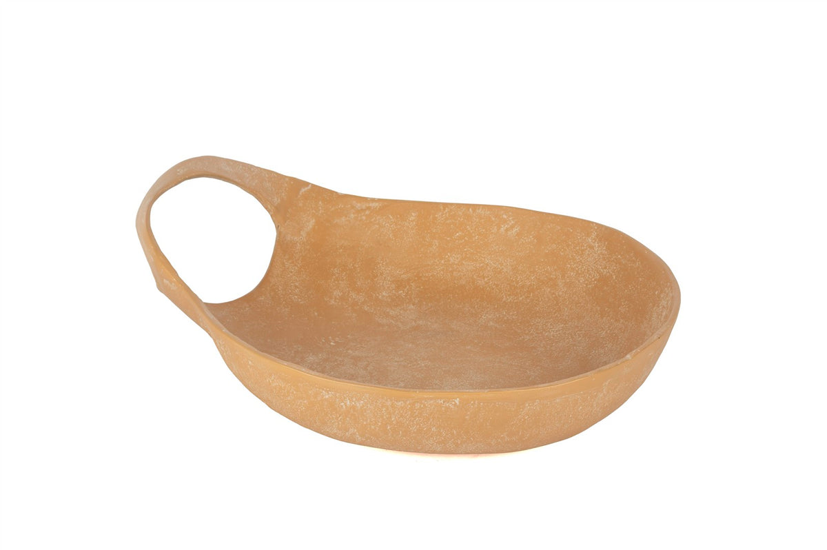 Mikasa Moor Kremit Eskitme Yvrlk Kulplu Dekoratif Kase 41x11cm