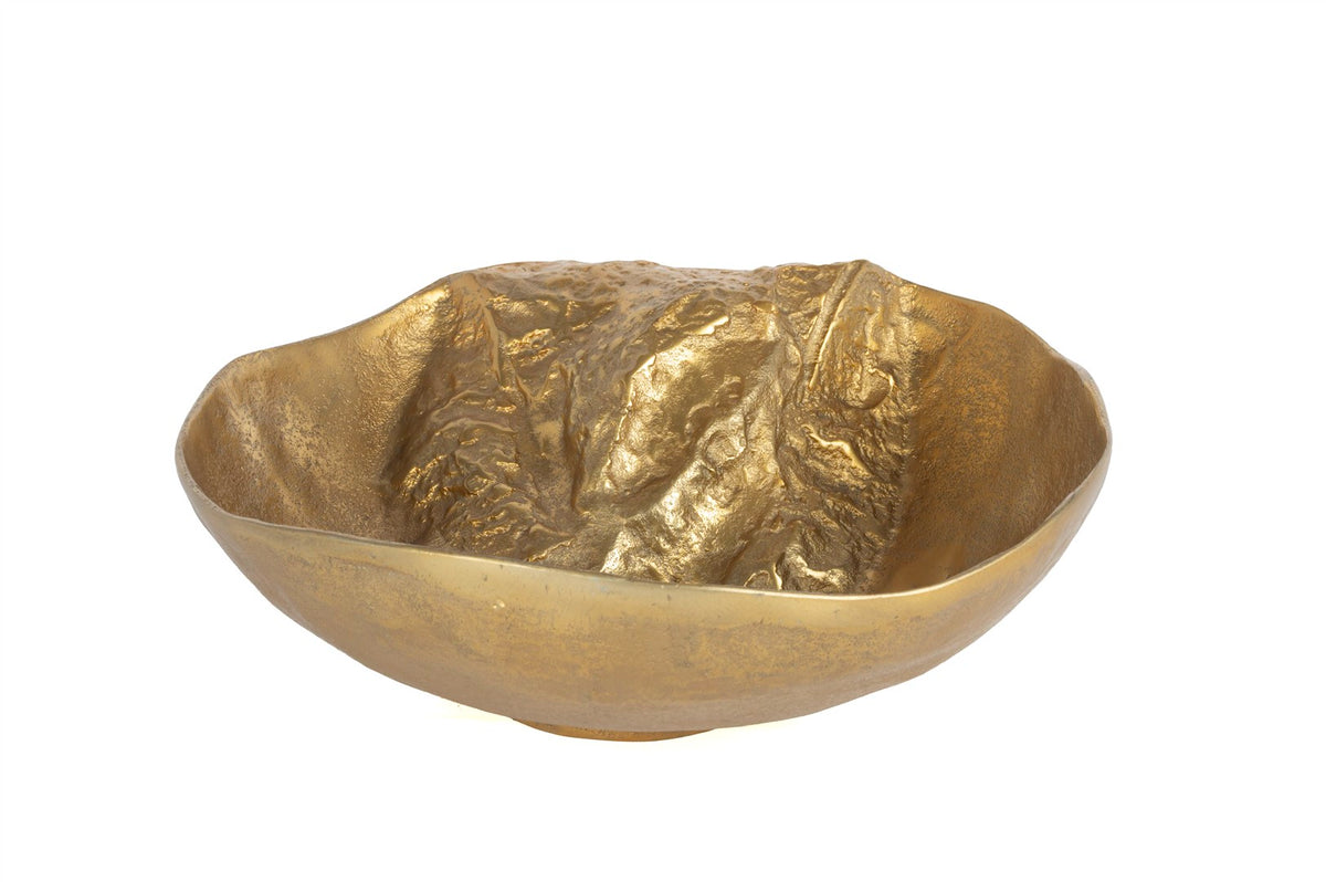 Mikasa Moor Gold Yuvarlak Dekoratif Tabak 35x15cm