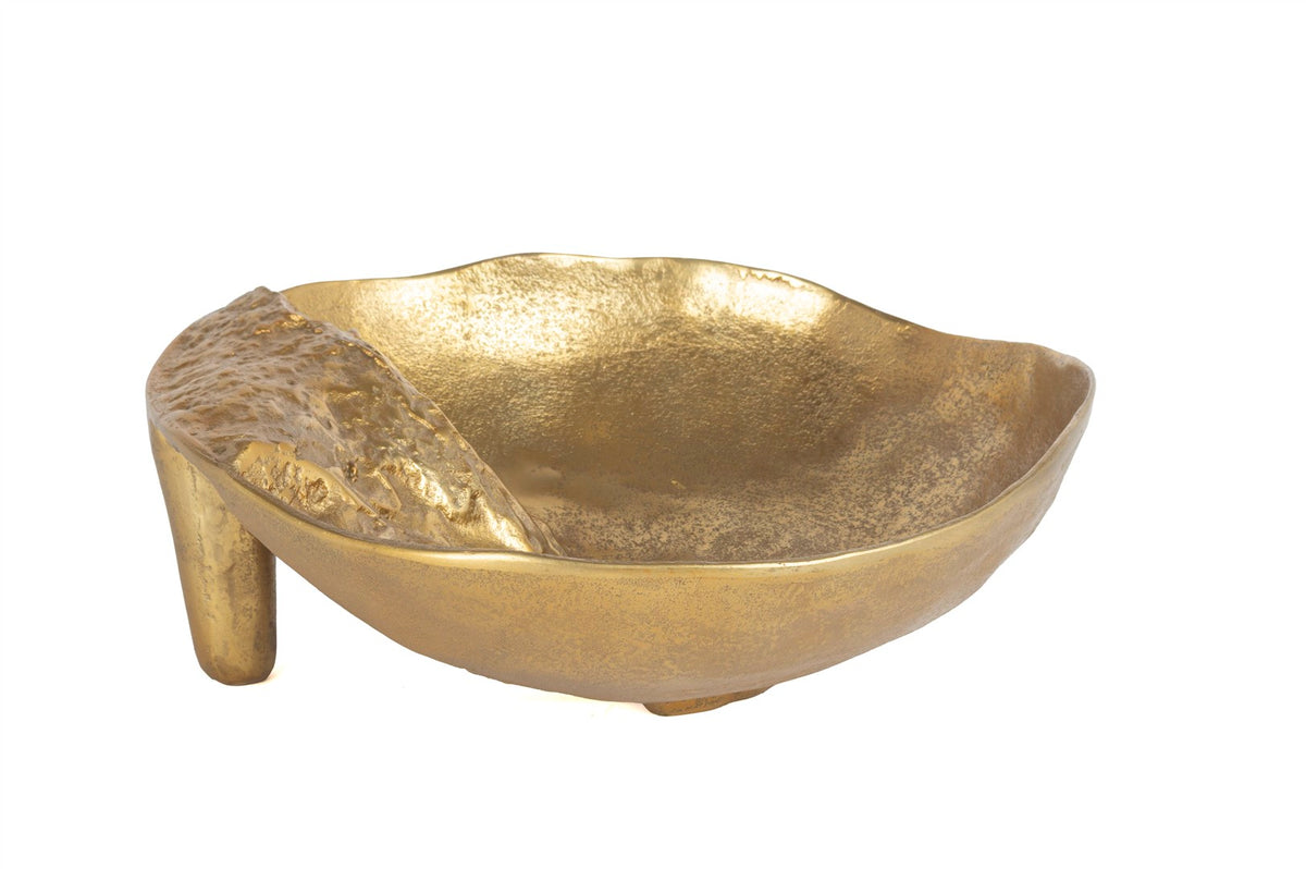 Mikasa Moor Gold Yuvarlak Dekoratif Tabak 35x15cm