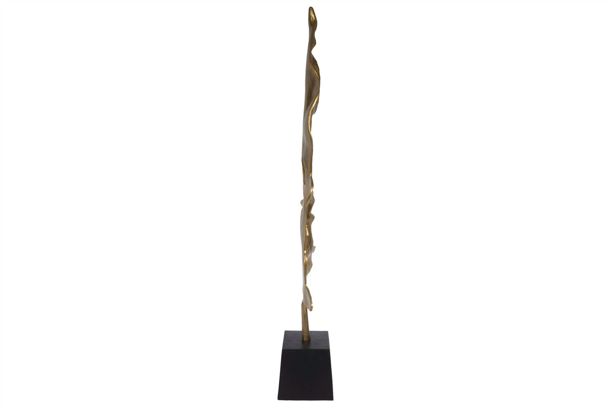 Mikasa Moor Gold Yaprak Dekoratif Obje 36x120cm