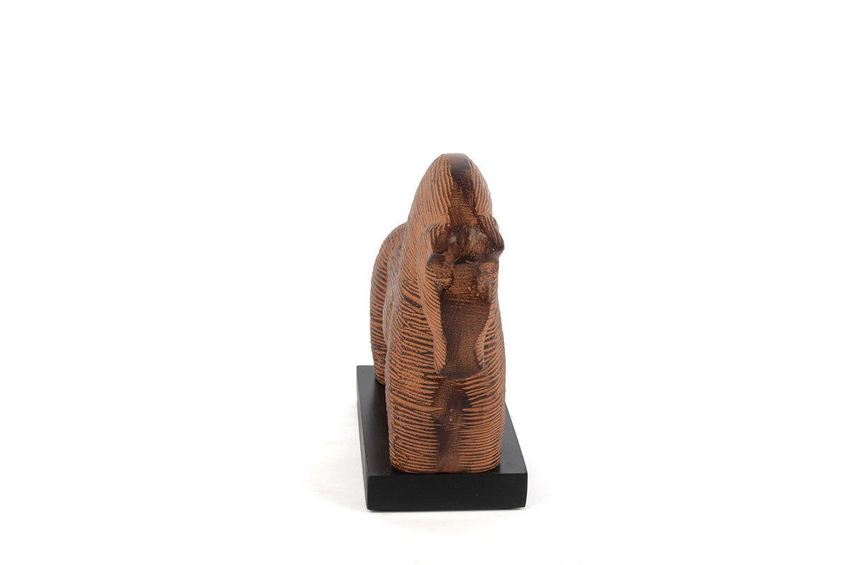 Mikasa Moor Koyu Ahşap Dekoratif At Obje 34x26cm