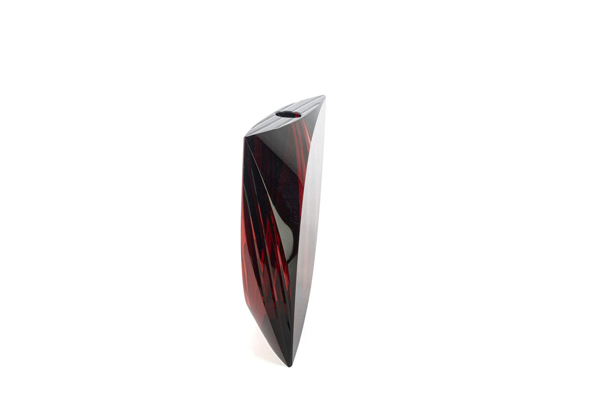 Mikasa Moor Kristal Kırmızı Vazo 16x17cm