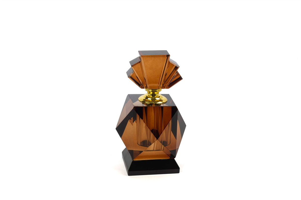 Mikasa Moor Kristal Amber Şişe 10x10x16cm