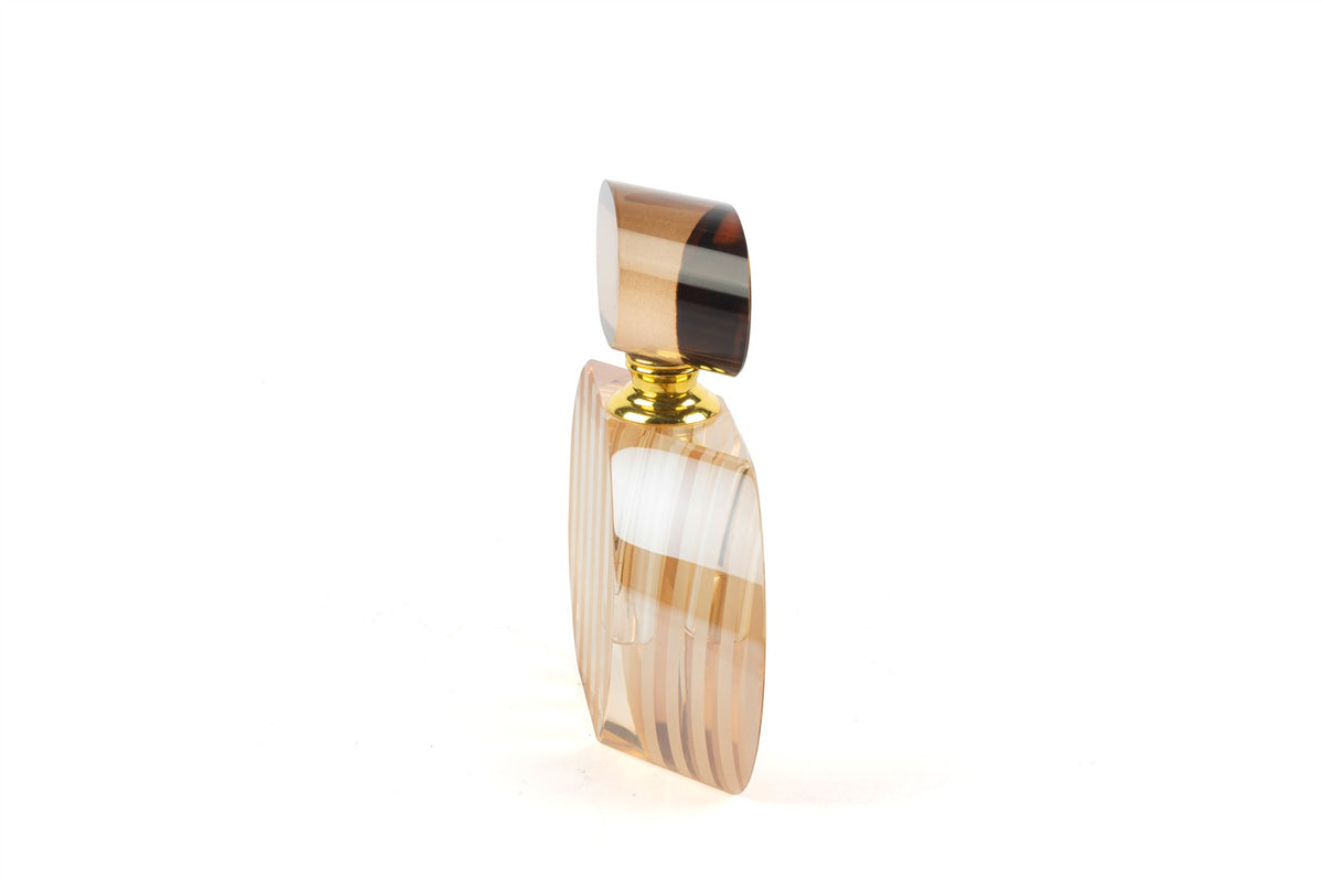 Mikasa Moor Kristal Amber Kristal Parfüm Şişesi 13cm