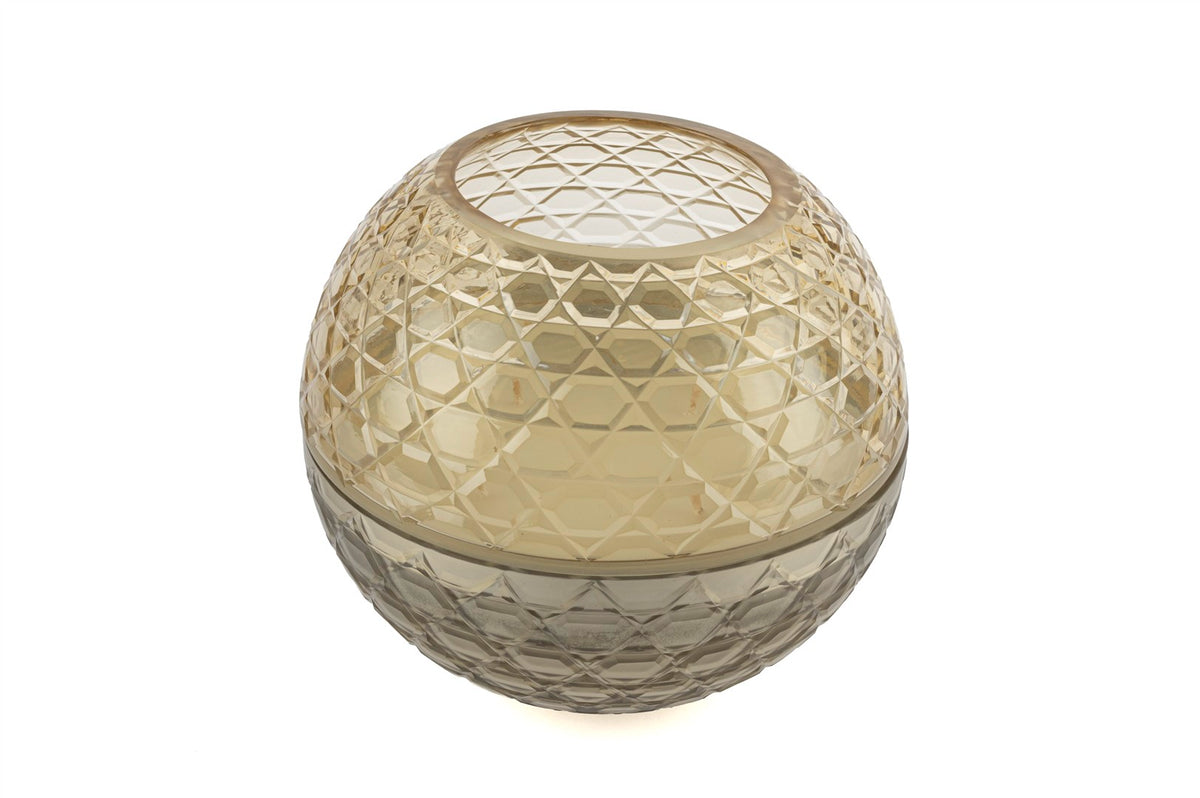 Mikasa Moor Şampanya Kristal Feather Type Mum 18x7cm