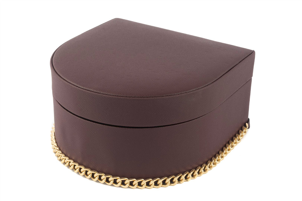 Mikasa Moor Rexene Bordo Gold Zincirli Kutu19x20x10cm