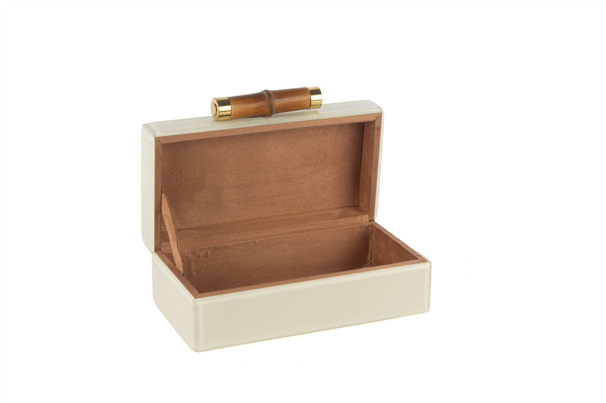 Mikasa Moor Krem Bambu Saplı Kutu 21x13x8cm