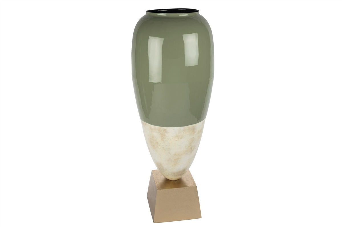 Mikasa Moor Turkuaz Krem Gold Tabanlı Küp 33x90cm