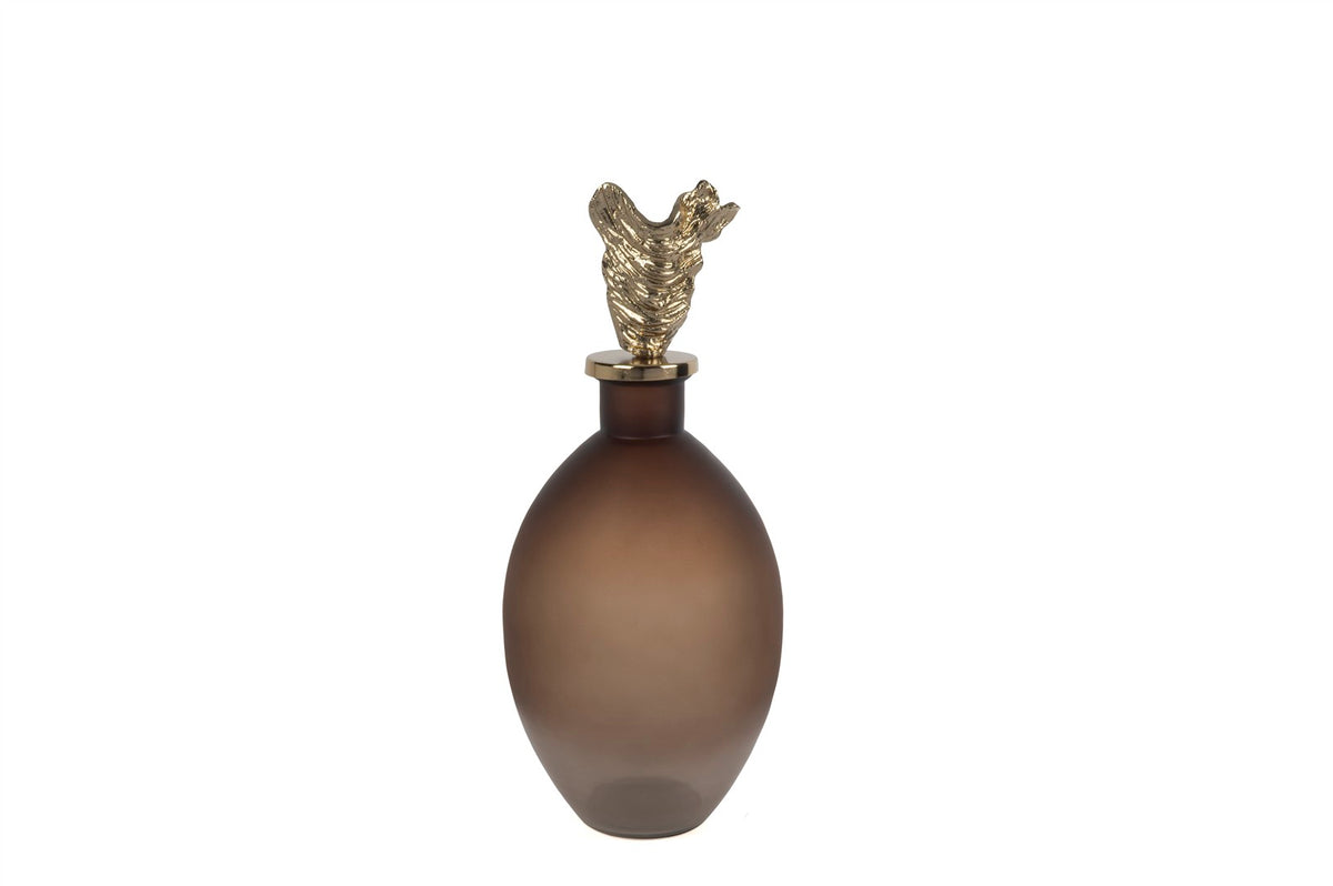 Mikasa Moor Bronz Cam Gold Başlıklı Küp 23x55cm