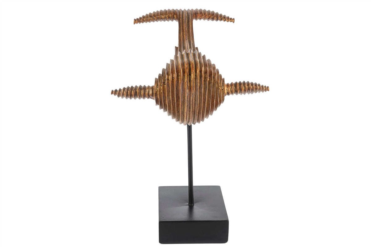 Mikasa Moor Ahşap Görünümlü Dekoratif Balina 43x38cm