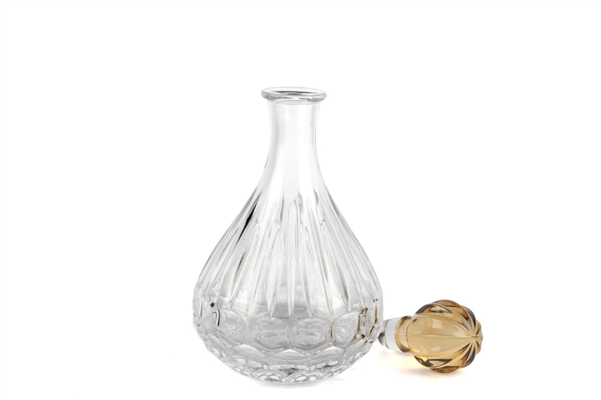 Mikasa Moor Şampanya Kapaklı Kristal Karaf 14x28cm