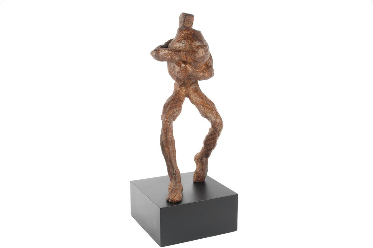 Mikasa Moor Metal Standlı Top Taşıyan Adam Dkor. Obje 22x22x56cm