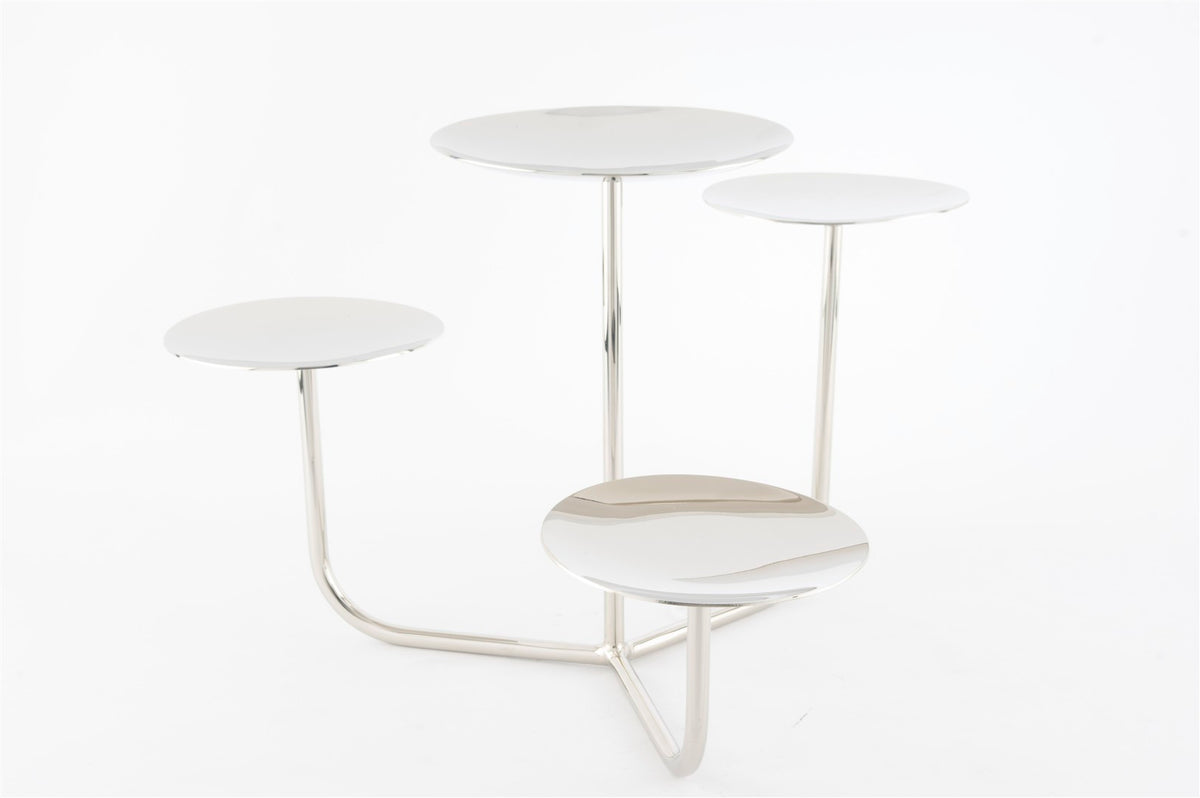 Mikasa Moor Silver 4 Katlı Kek Standı 40x26cm