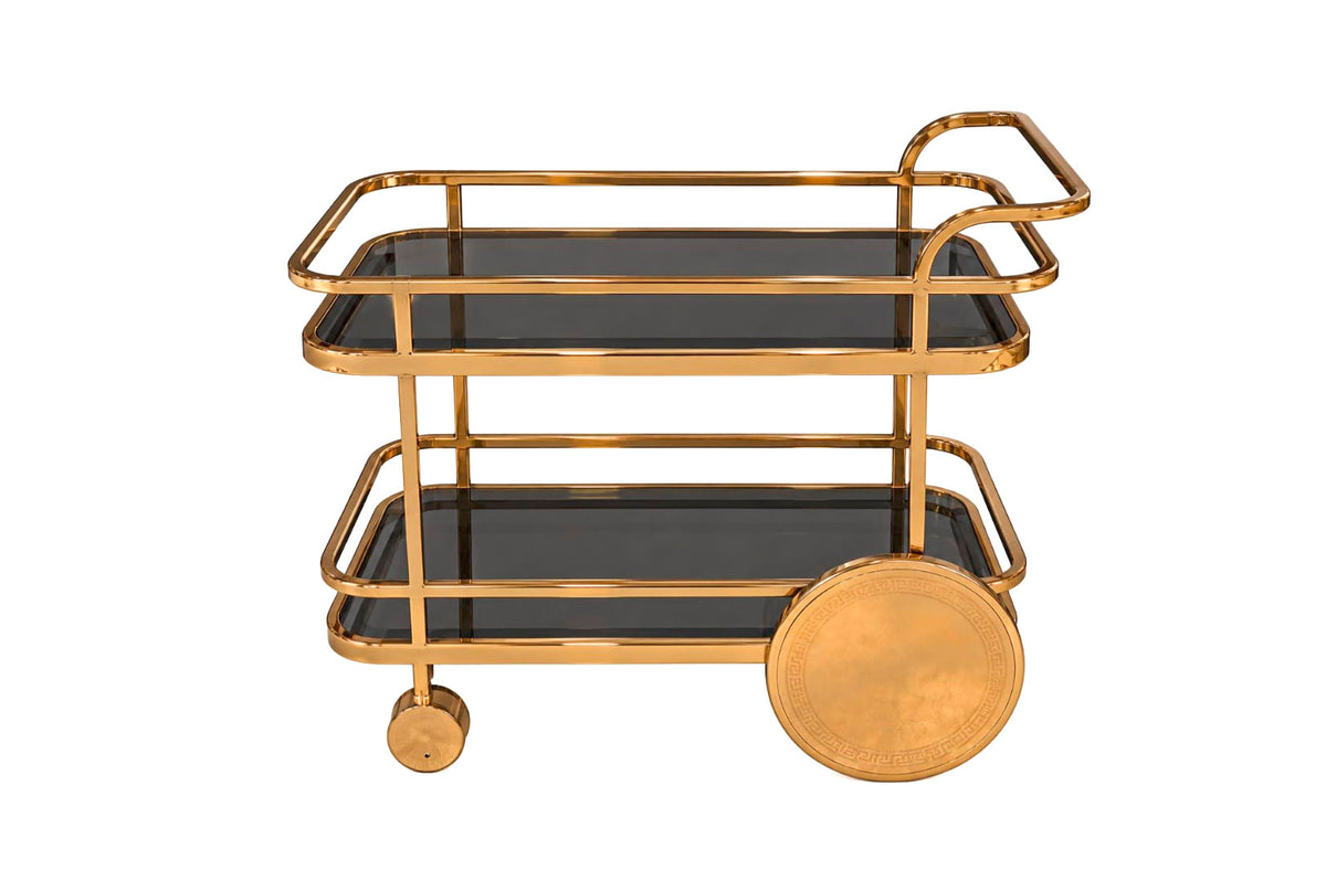 Mikasa Moor Gold Servis Arabası 84x45x80cm