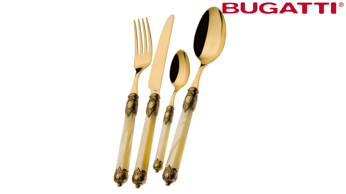 Bugatti Gallery Gold 75 Parça Çatal Bıçak Seti