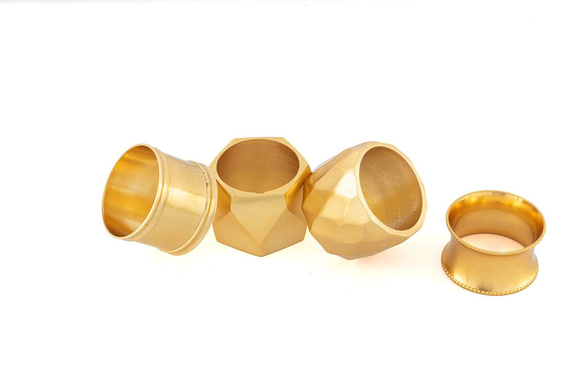 Mikasa Moor Gold Asorti 4lü Peçete Yüzüğü