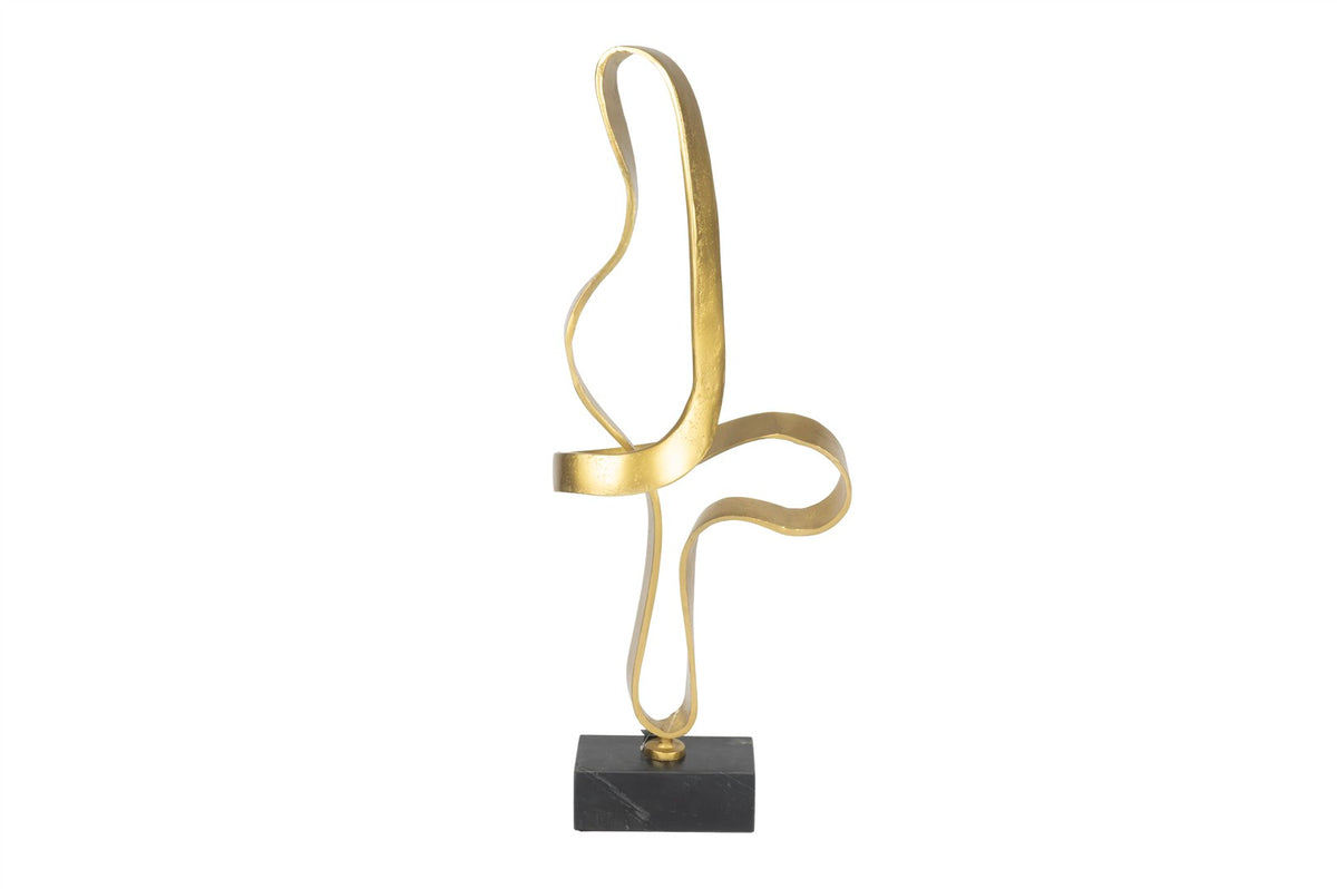 Mikasa Moor Gold Siyah Kaideli Düğüm Obje 10x33x88cm