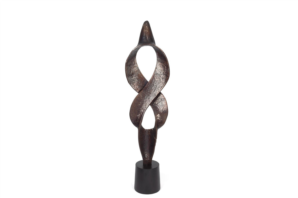 Mikasa Moor Atelier Bronz Dekoratif Sonsuzluk Dekor 18x31x116cm
