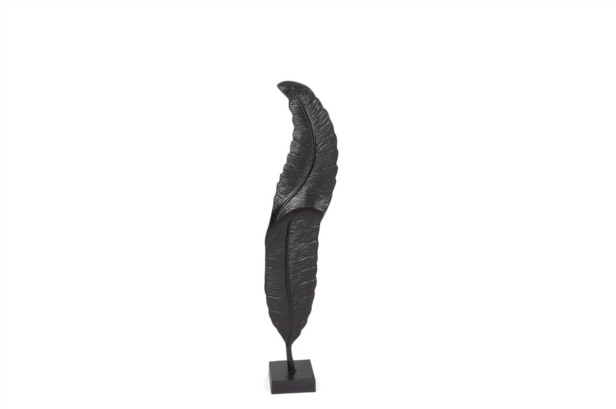 Mikasa Moor Ateiler Bronz Dekoratif Tüy Dekor15x24x104cm