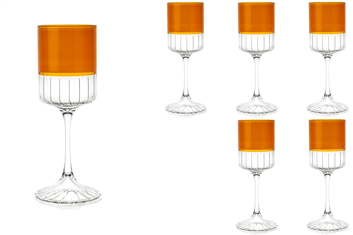 Mikasa Moor Amber 6lı Kırmızı Şarap Kadehi 365ml
