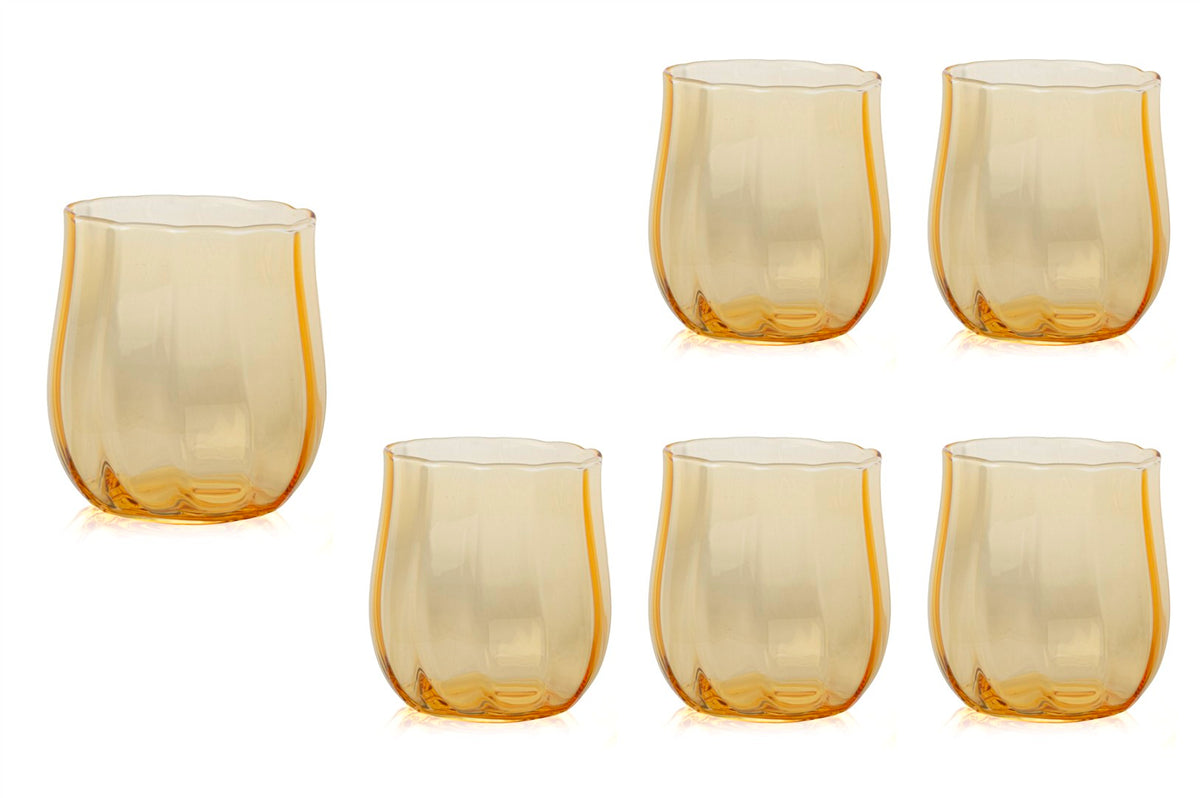 Mikasa Moor Orange 6lı Su Bardağı
