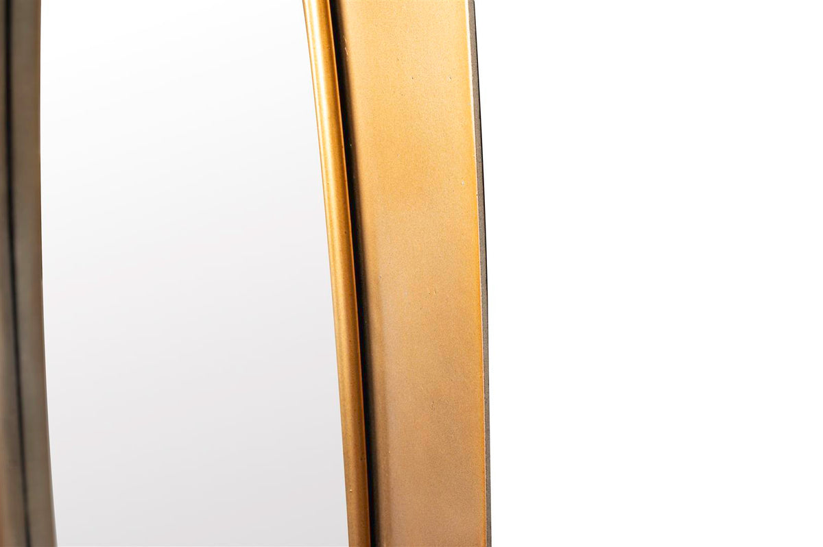 Mikasa Moor Gold Oval Metal Ayna 66x180cm