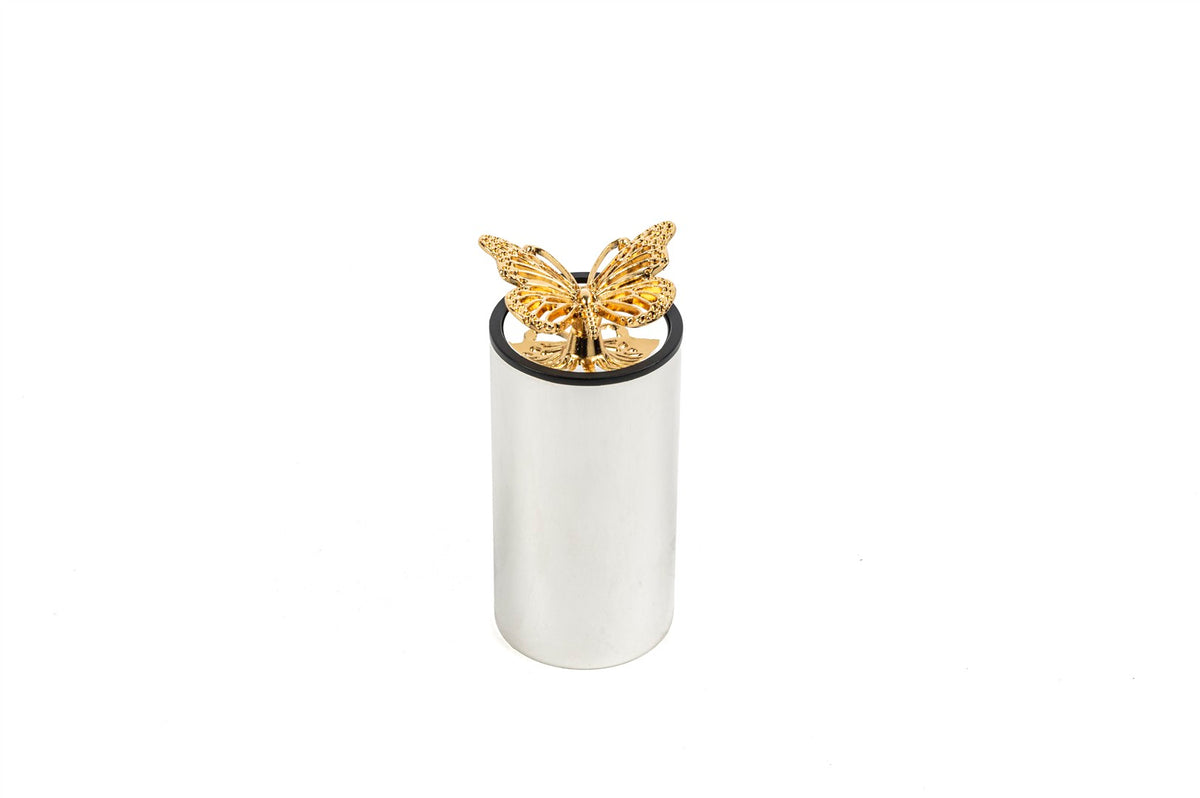 Mikasa Moor Silver Kelebek Detaylı Kürdanlık 10cm