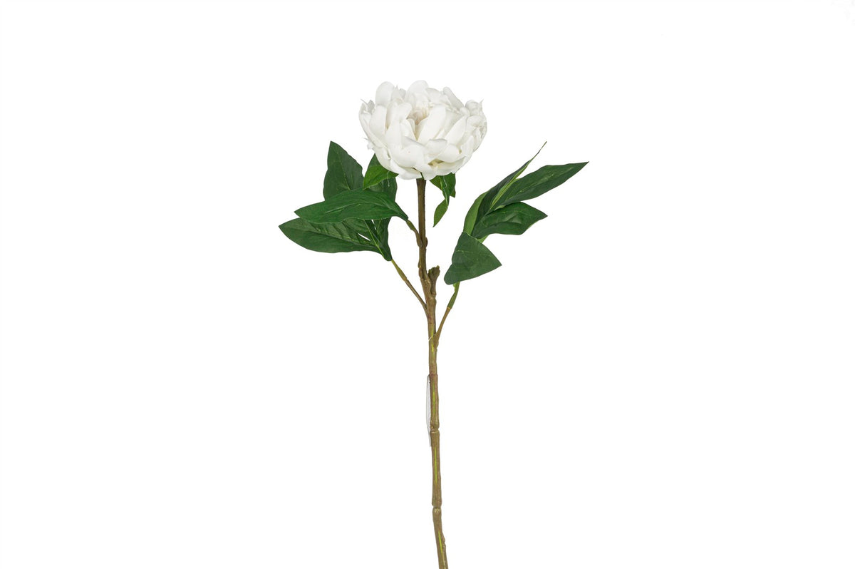 Mikasa Moor Beyaz Yapay Şakayık 58cm