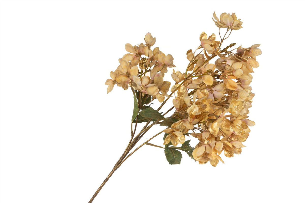 Mikasa Moor Gold Simli Yapay Dal Çiçek 83cm