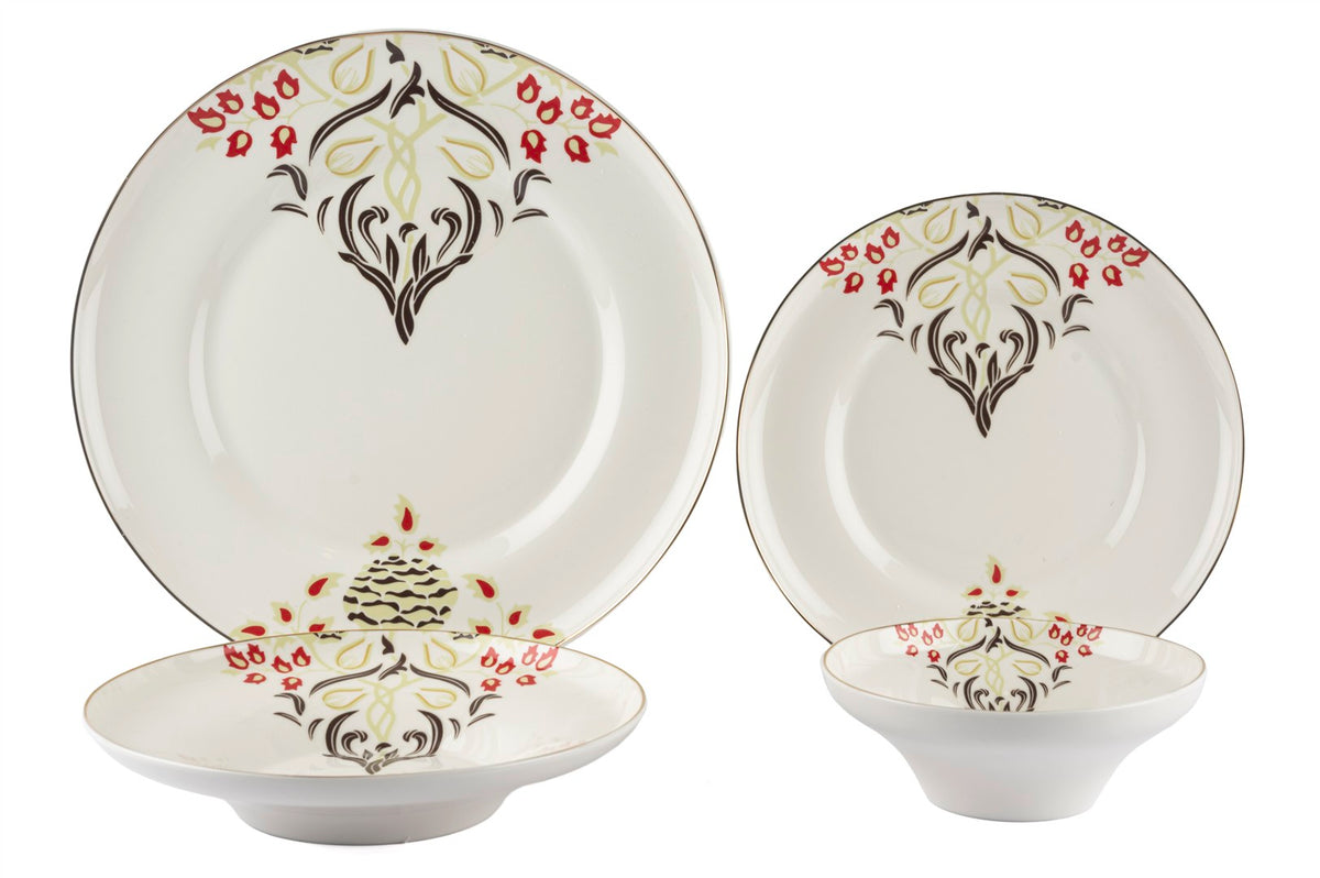 Mikasa Moor Aura Glasswork 24 Parça YemekTakımı