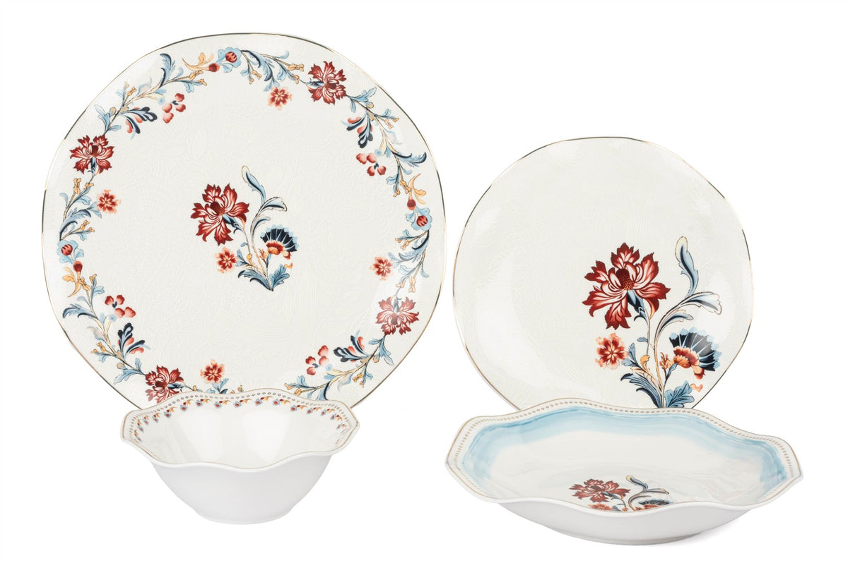Mikasa Moor Palace Breeze 24 Parça Yemek Takımı