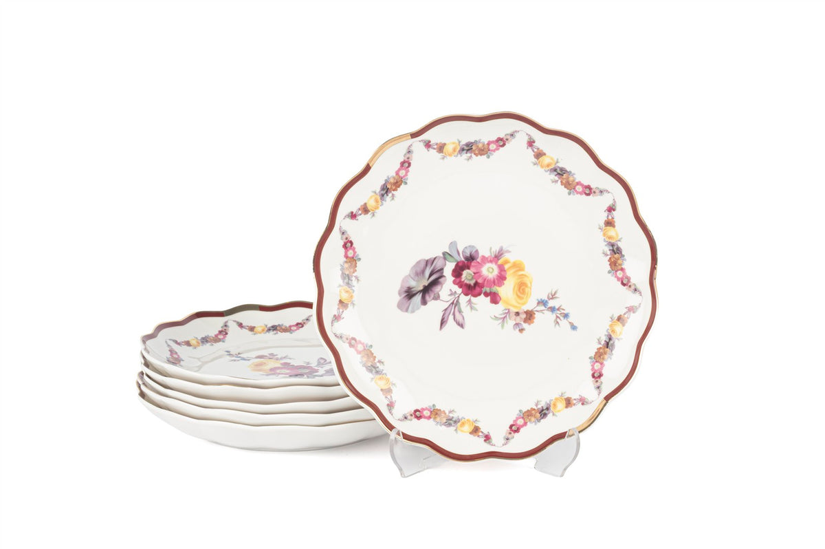Mikasa Moor Chateau Romance 6lı Pasta Tabağı 19cm