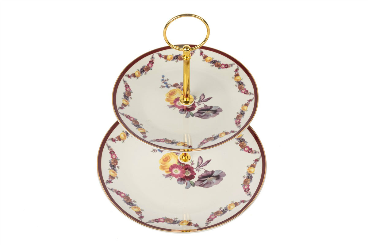 Mikasa Moor Chateau Romance 2 Katlı Sunumluk 20x23cm