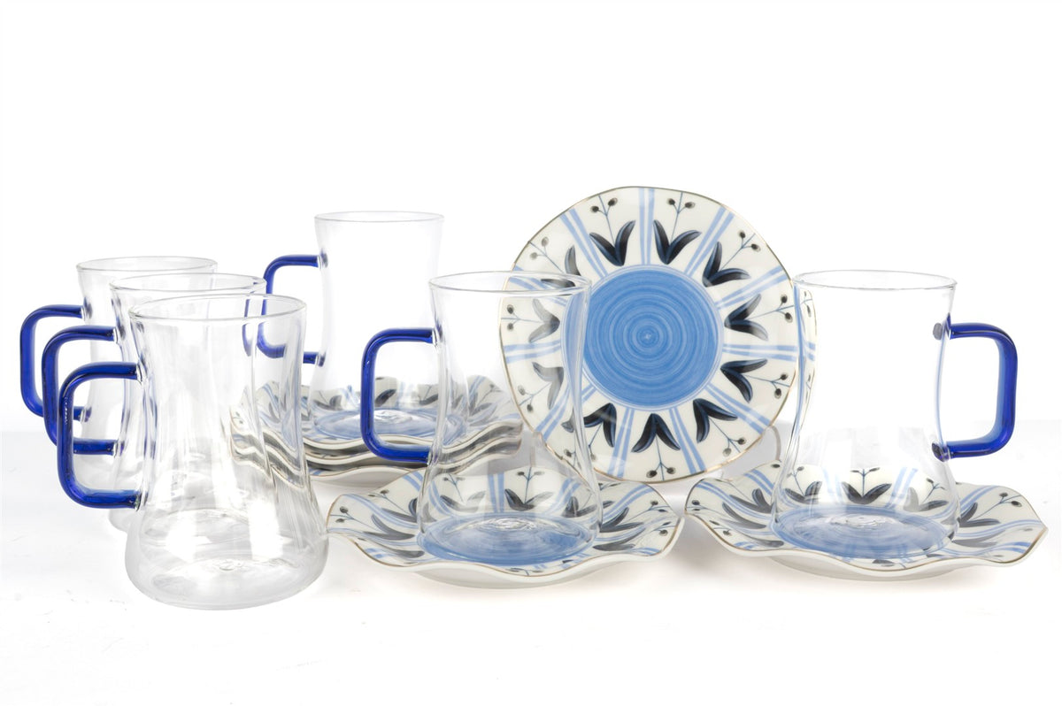 Mikasa Moor Nord 6lı Cam Çay Takımı 180ml