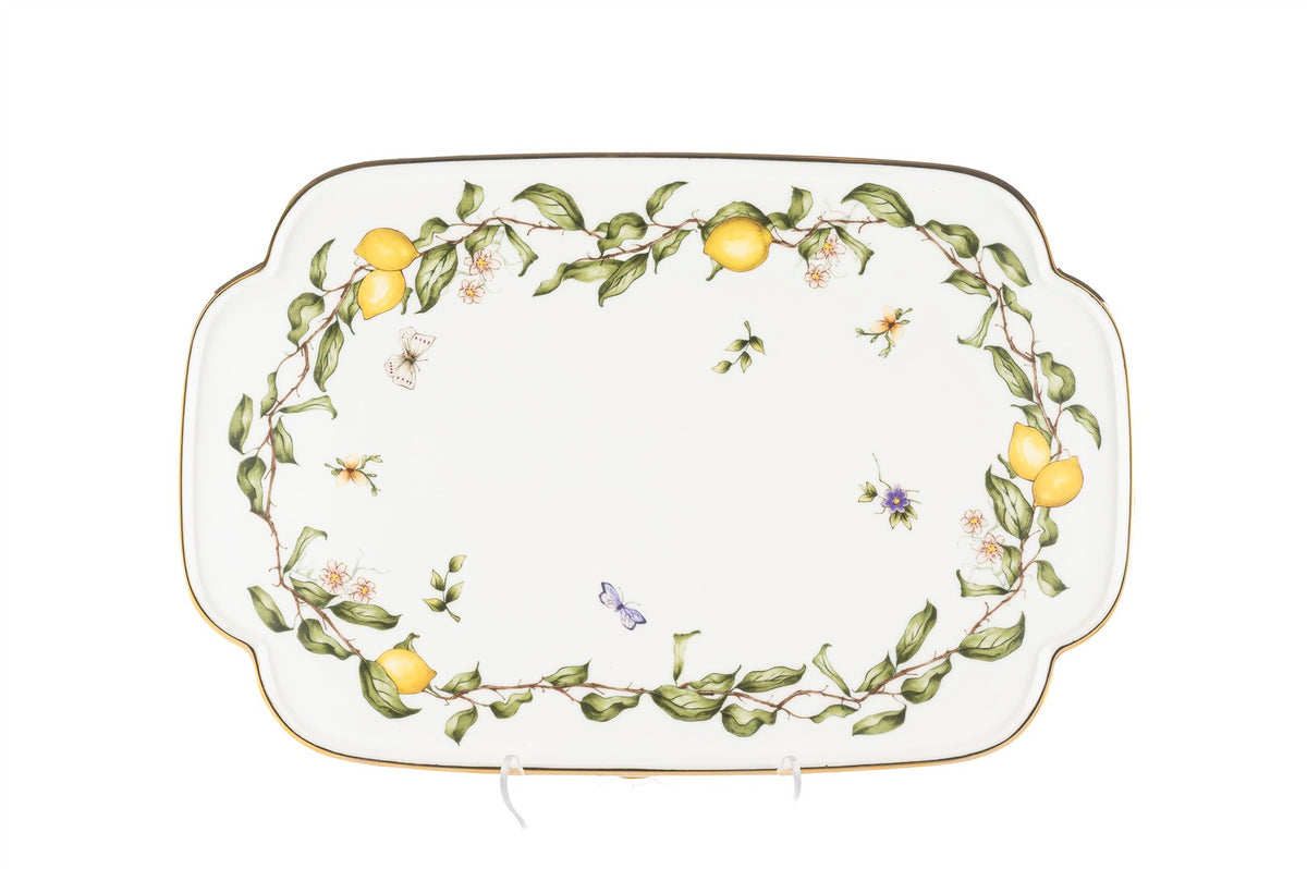Mikasa Moor Sunleaf Servis Tabağı 32x21cm