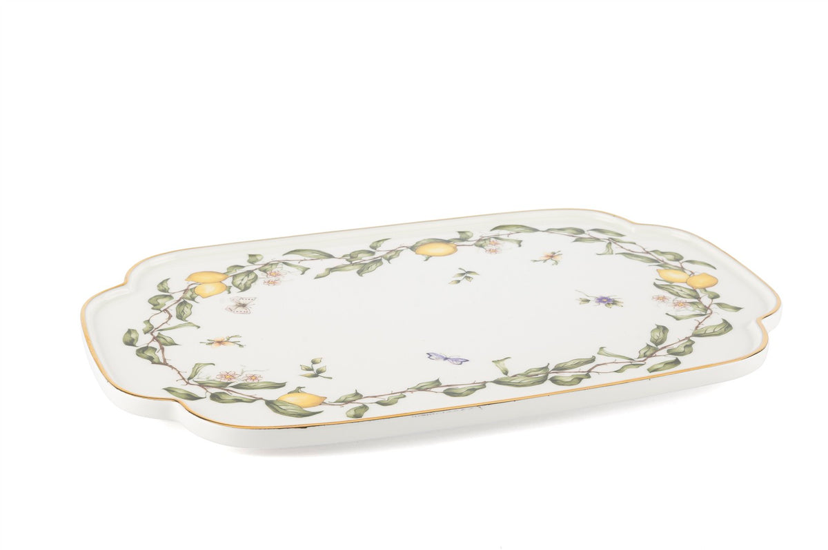 Mikasa Moor Sunleaf Servis Tabağı 32x21cm