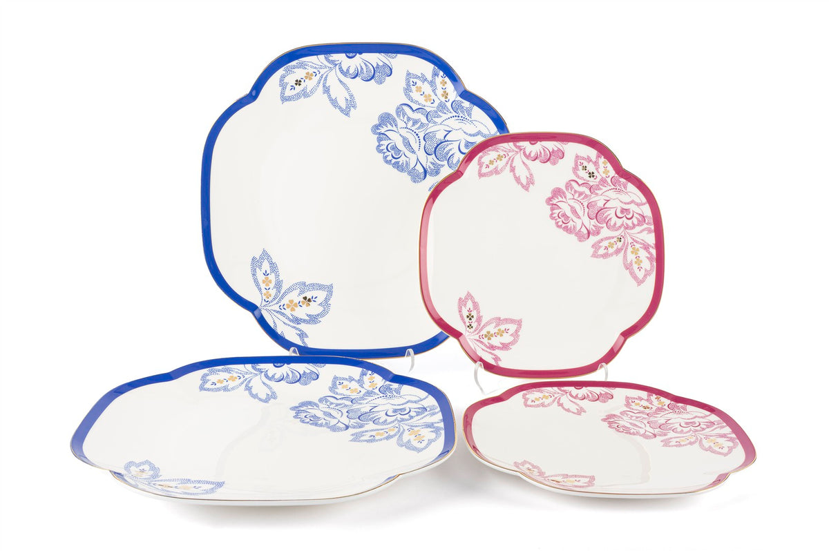 Mikasa Moor Eloria 4 Parça 2li Pasta 19cm ve Servis Tabağı 25cm Seti