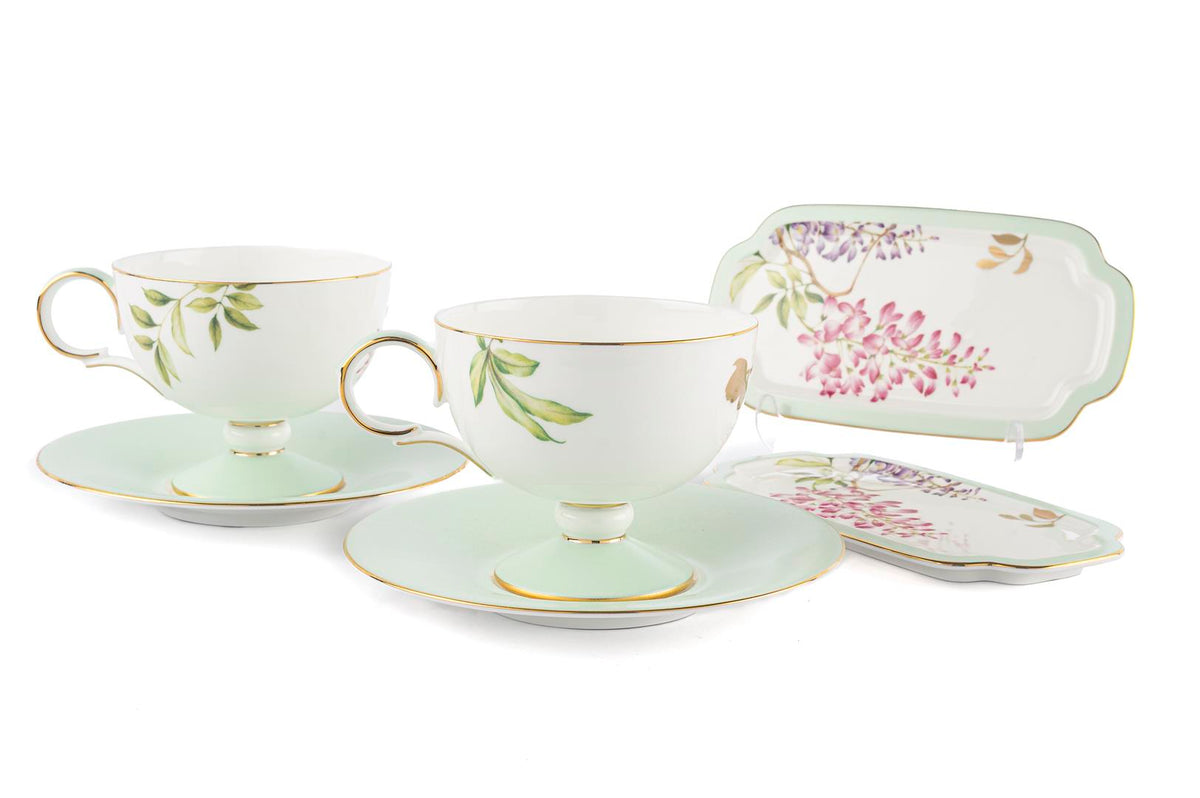 Mikasa Moor Happily 6 Parça 2li Çay Fincanı Seti 220cc