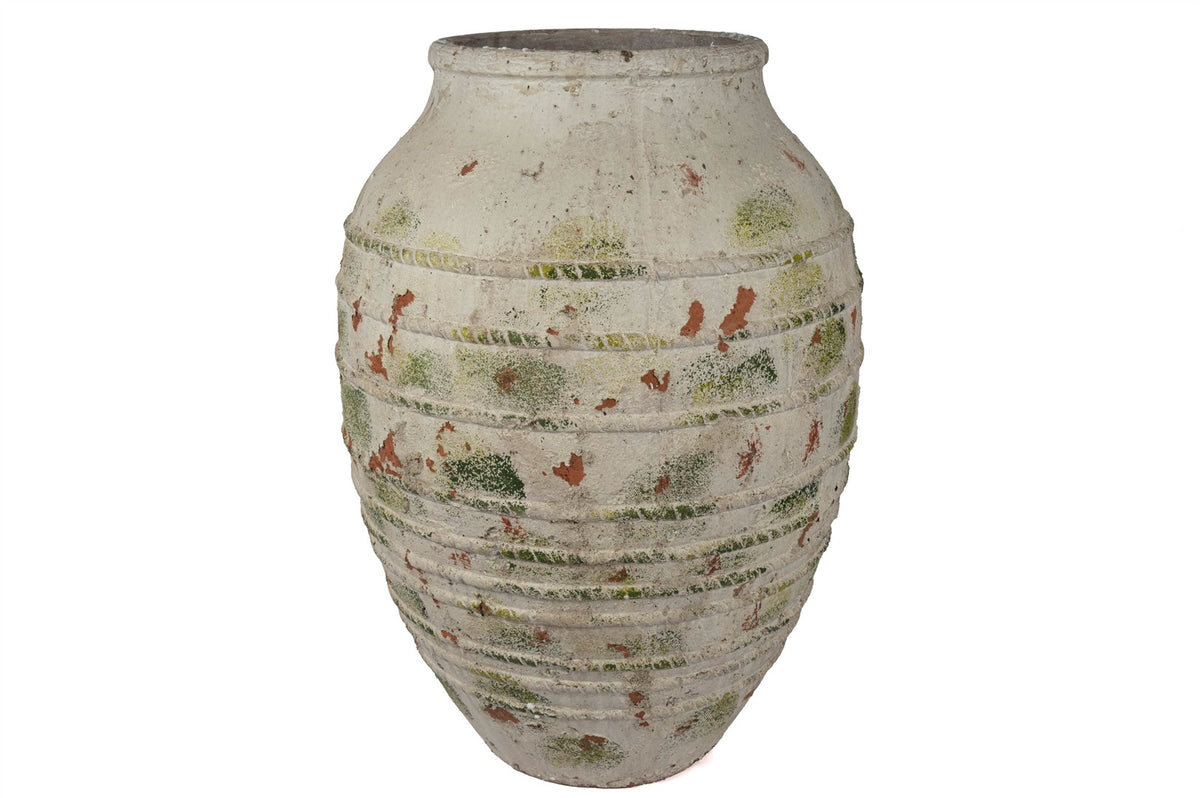 Mikasa Moor Krem Yeşil Eskitme Büyük Küp 50x70cm