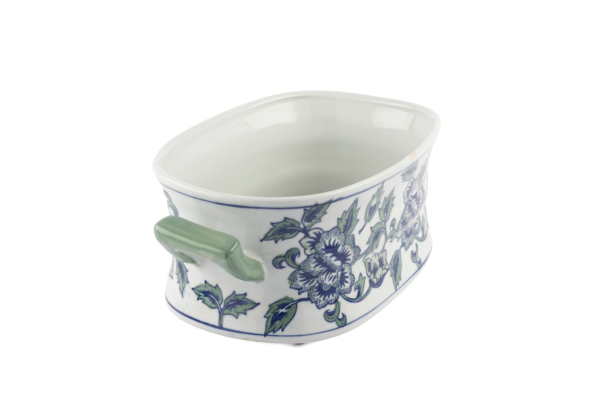 Mikasa Moor Blue Blanc Saksı 38x22x15cm