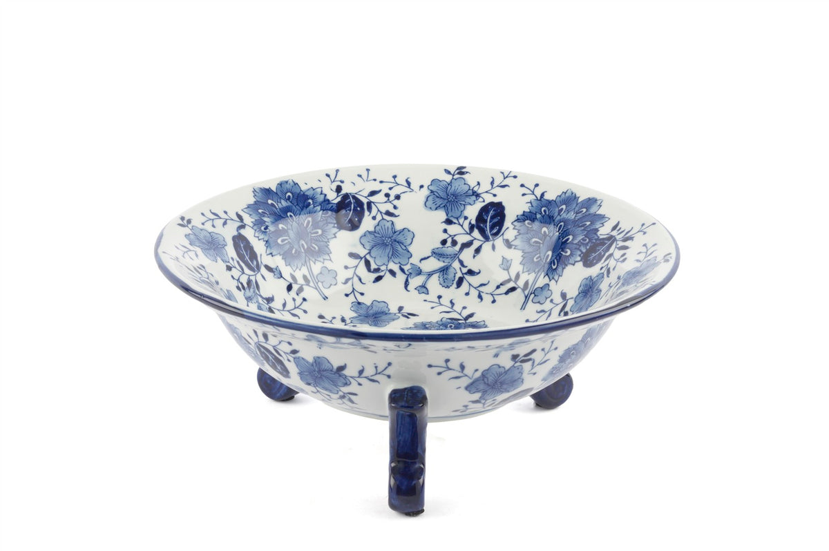 Mikasa Moor Blue Blanc Dekoratif Kase 34x15cm